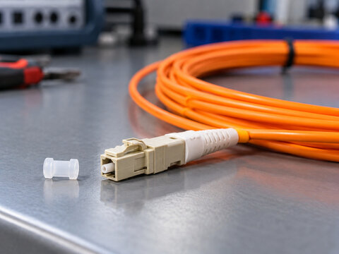 Fiber Optic Connector and Cable Technology Photograph