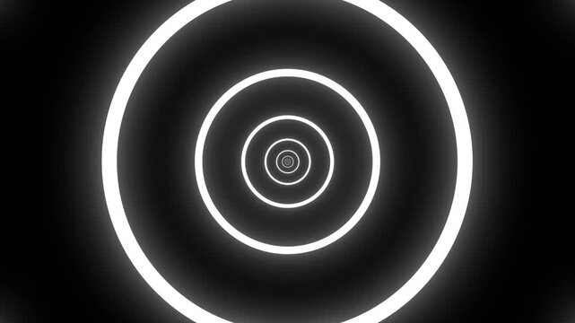 black circle background