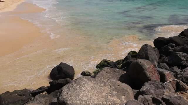 The beautiful City Santa Maria at Sal Island, Cape Verde, Africa
