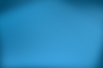 Fototapeta premium Abstract background featuring a smooth gradient of deep blue tones with a subtle soft vignette effect