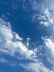 Fototapeta premium blue sky with clouds