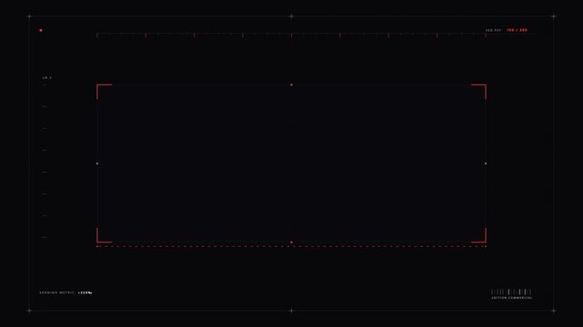 Futuristic hud interface panels dark minimalist sci-fi cinematic digital screen overlay motion graphics ui design monitoring dashboard cyberpunk layout