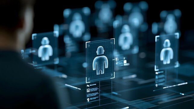 AI agent security concept with multiple autonomous digital agents operating inside a protected enterprise network, identity controls, access permissions and continuous monitoring visualization