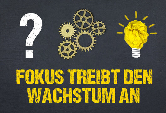 Fokus treibt den Wachstum an	