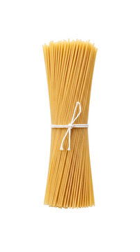 Bundle of Spaghetti Pasta Isolated Transparent Background