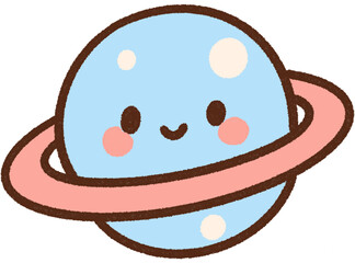 Saturn Illustration © 정원 조