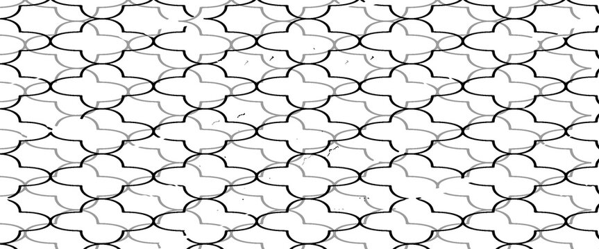 Geometric seamless pattern for desain background