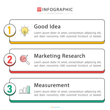 Infographic 3 Step timeline journey, calendar Flat simple infographics design template. presentation graph. Business concept with 3 options, vector illustration.