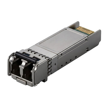 Sfp fiber optic transceiver module with gold connector for network hardware integration
