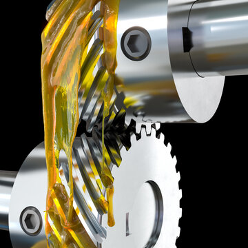 Lubricating gears for optimal mechanical 3d