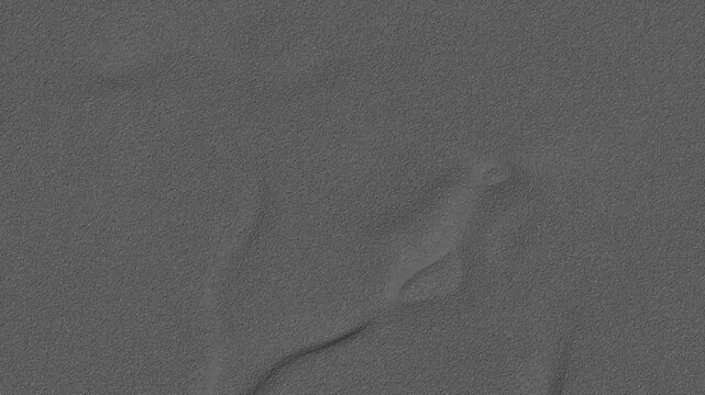 Abstract dark grey sand dune texture surface background. Minimalist slate cement wave motion graphic. Rough stone terrain relief animation.