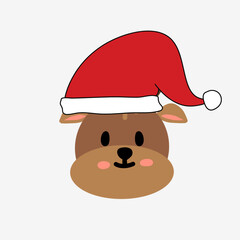 santa claus with reindeer © Likhams
