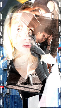 Vertical Film Reel Transition 09