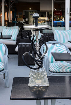 Traditional arabic shisha pipes hookah or Water pipe