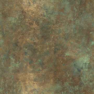 Brass Patina Medium Oxidation Seamless Texture
