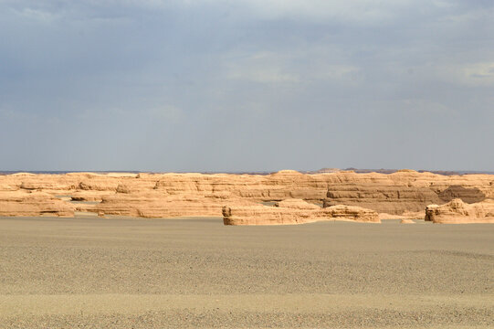 Yardang landforms, Dunhuang Yardang National Geopark