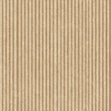 Corrugated Cardboard Clean Seamless Texture