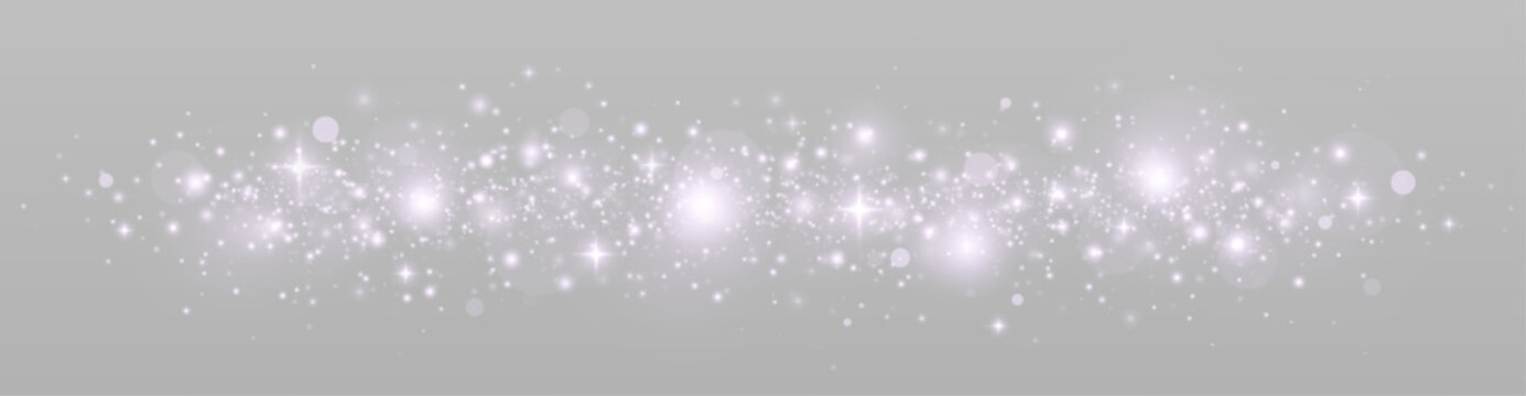 Luminous stardust and glowing particles with sparkling flare.