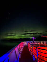 Aurora Over the Neon Boardwalk © BEEWHYLD