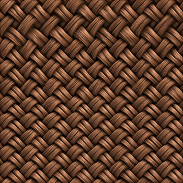Strong Directional Woven Texture Seamless Pattern