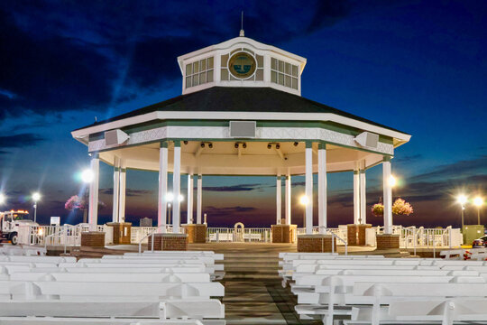 Pavilion at Dawn 