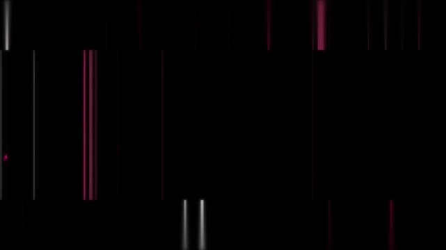 VJ Loop Neon Light Bars Motion Graphic Reacting to Music Equalizer Video Background