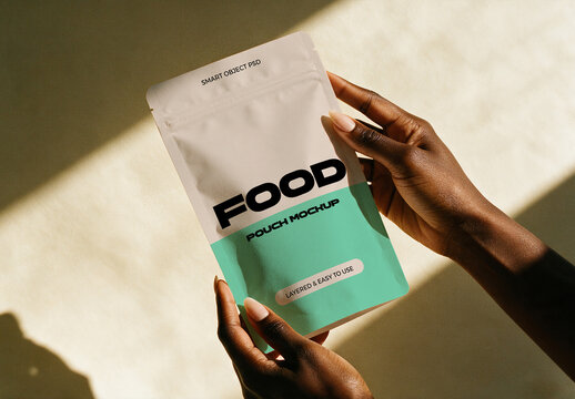 Food Pouch Mockup