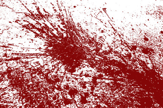 &Eacute;claboussures projections de liquides couleur sang 