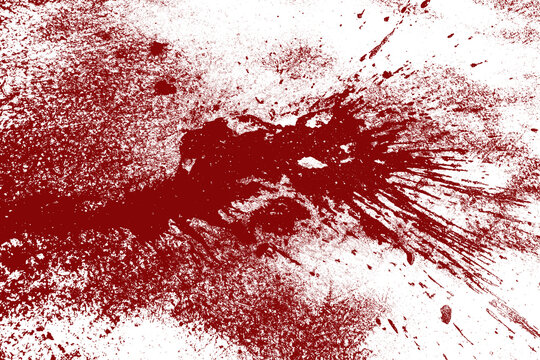 &Eacute;claboussures projections de liquides couleur sang 