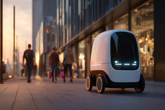 Autonomous Delivery Robot Navigating Urban City Sidewalk for Last Mile Logistics