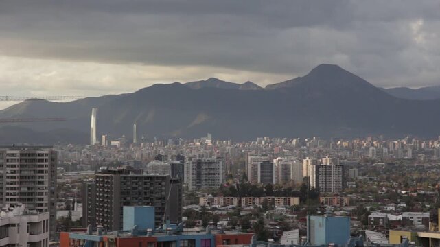 Santiago de Chile desde el piso 20 en La Florida 5