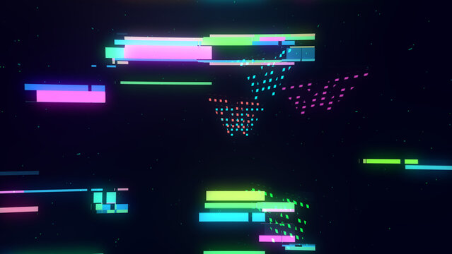 Glitch Fast Logo Reveal