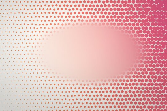 Fondo halftone con espacio para texto en tono degradado rosa y naranja