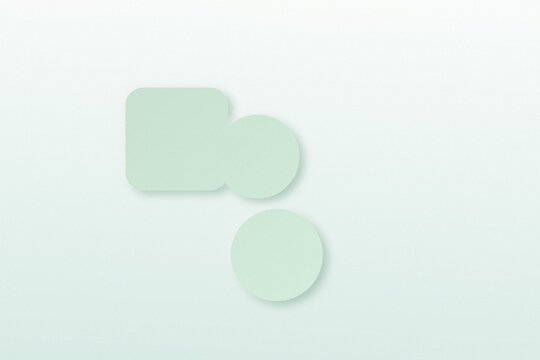 Fondo soft ui verde menta para natural