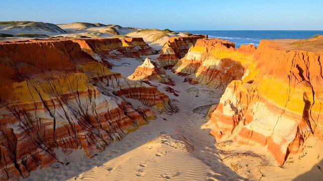 Fal&eacute;sias de Morro Branco, Cear&aacute;