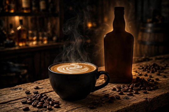 Vietnamese Buon Ma Thuot Robusta Whiskey Milk Coffee