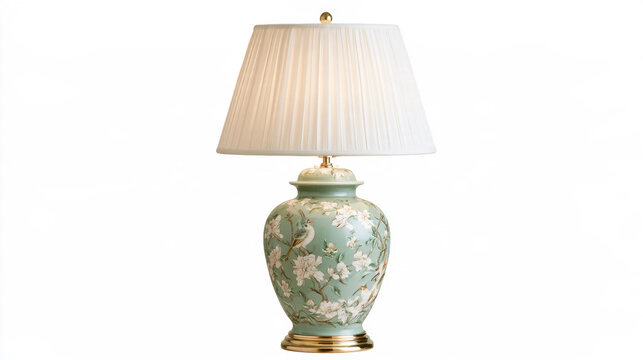 Elegant Ceramic Table Lamp with Classic Design.