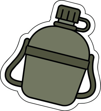 Military Style Canteen for Hiking and Outdoor Survival