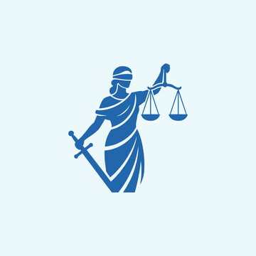 Justice Law Goddess Logo