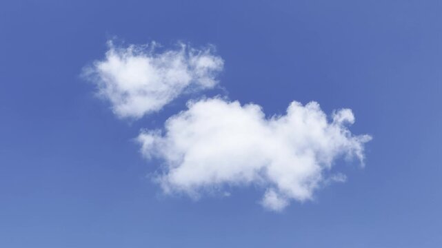 Cumulus generally refers to the puffy, white, cotton-like clouds with flat bases and rounded tops often seen on sunny days. in Waikiki, Honolulu, Oahu, Hawaii.