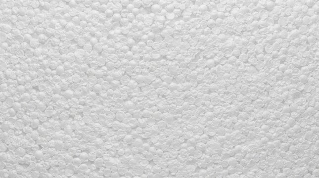 White expanded polystyrene styrofoam texture seamless lightweight packaging background
