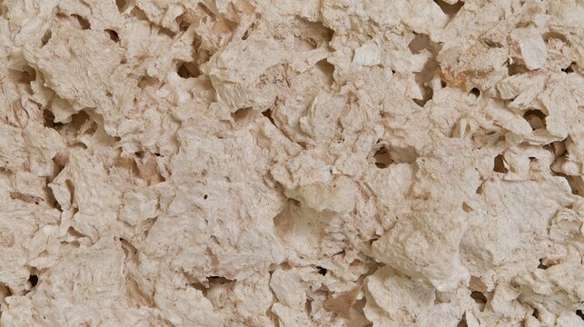 Recycled paper texture pulp background close up