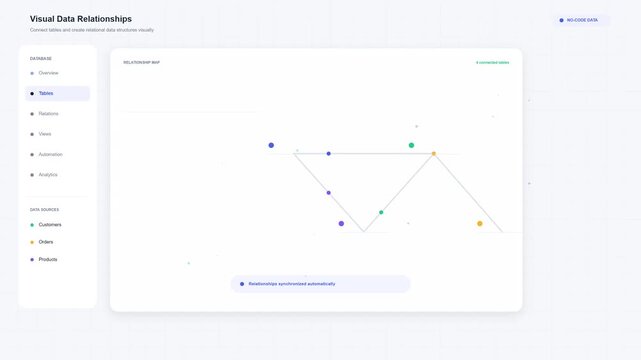 Modern dashboard ui interface for data analytics and management