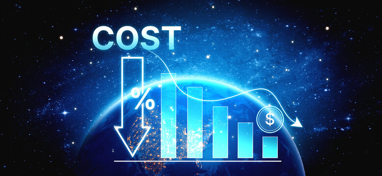 Cost reduction and cost saving through digital transformation, business cost optimization, operational cost reduction, financial saving, and resource efficiency strategies for business success. Spline