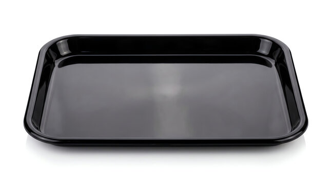 Blank plastic tray for food 