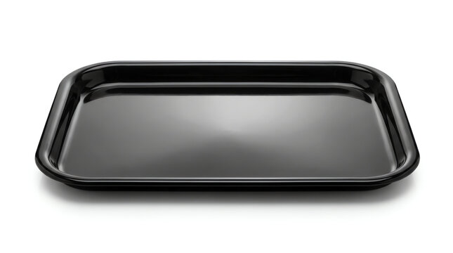 Blank plastic tray for food 