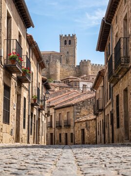 Spain Ciudad Rodrigo Fortified Townscape