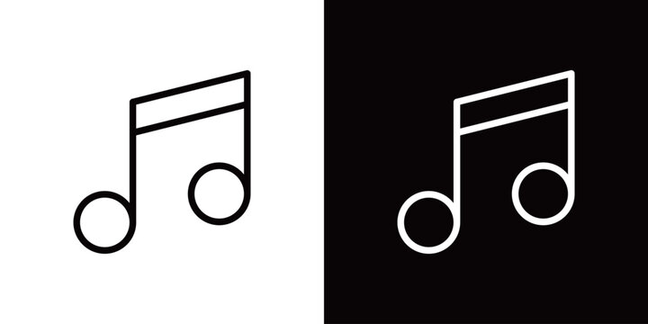 音符のアイコン 連符 音楽 メロディ