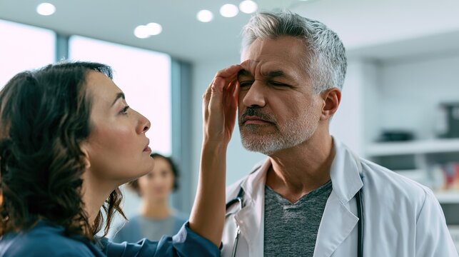 Meningitis Infection Concept for Brain Inflammation, Neurological Diagnosis, Medical Research and Patient Care in Modern Healthcare