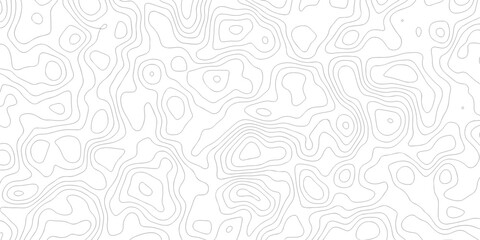 White geographic contour map. minimal area topography spiral line white background. landscape black line wireframe location diagram world map texture design.  © MOHAMMAD